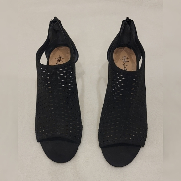 Style & Co Peep-toe Sandals Heels - Picture 4 of 6